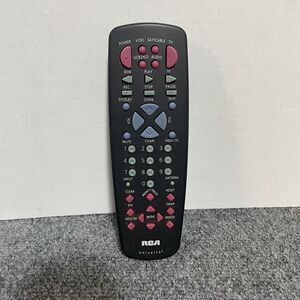 RCA Universal Remote Control Black Multi Device TV VCR SAT Cable Audio PIP